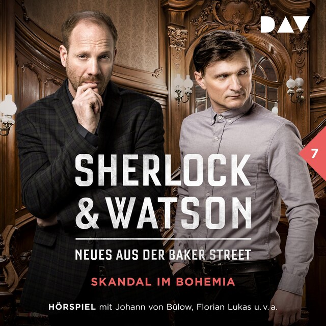 Buchcover für Sherlock & Watson – Neues aus der Baker Street: Skandal im Bohemia (Fall 7)