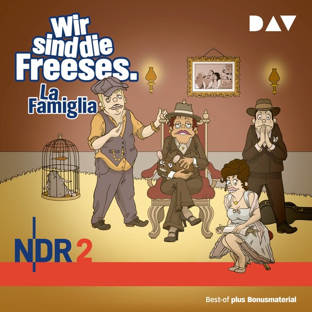 Buchcover für Wir sind die Freeses. La Famiglia