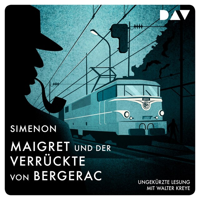 Buchcover für Maigret und der Verrückte von Bergerac