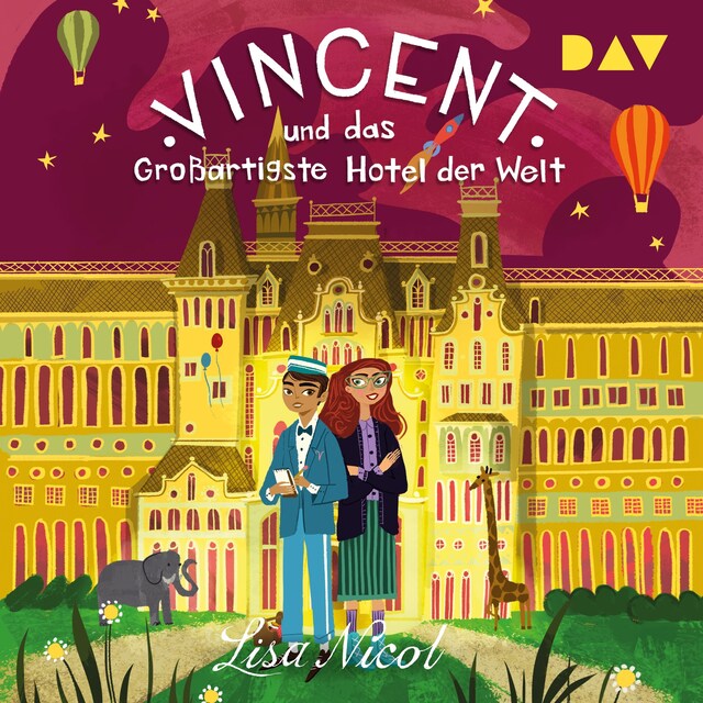 Buchcover für Vincent und das Großartigste Hotel der Welt