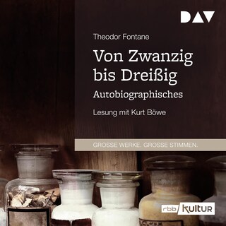 Von Zwanzig bis Dreißig. Autobiographisches als Hörbuch