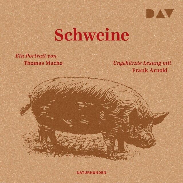 Buchcover für Schweine. Ein Portrait