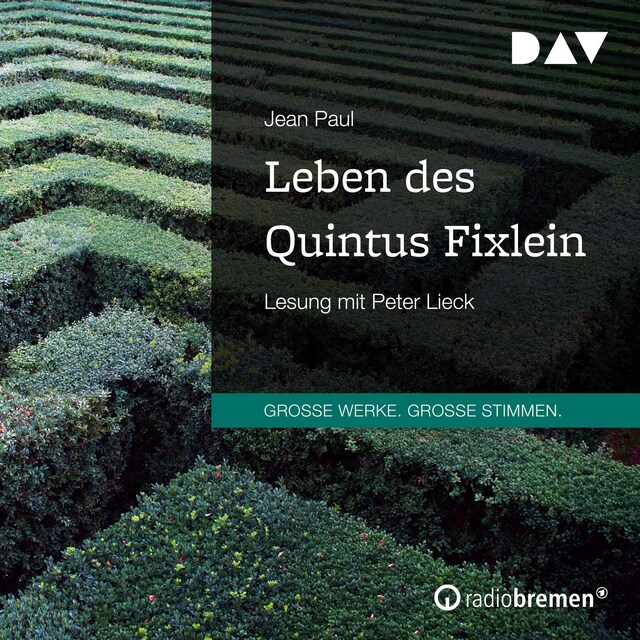 Buchcover für Leben des Quintus Fixlein