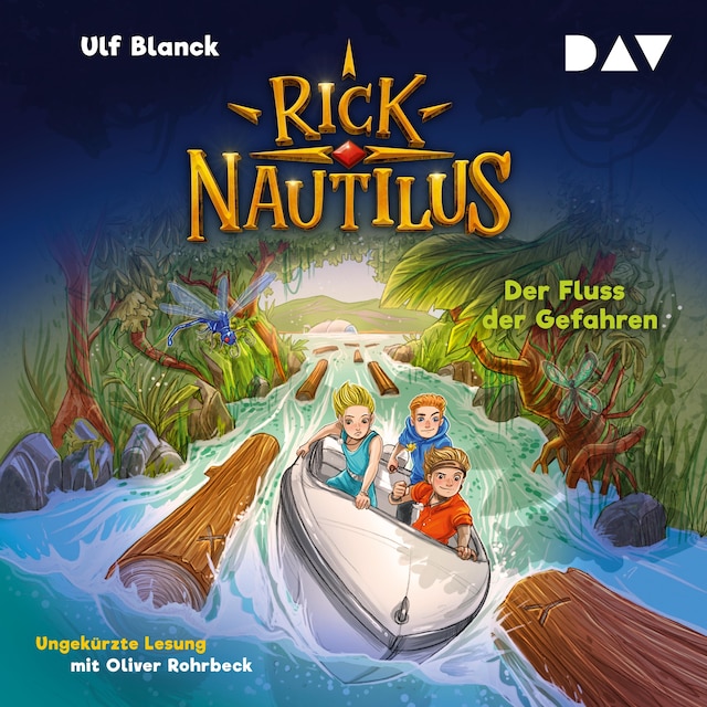 Buchcover für Rick Nautilus – Teil 9: Der Fluss der Gefahren