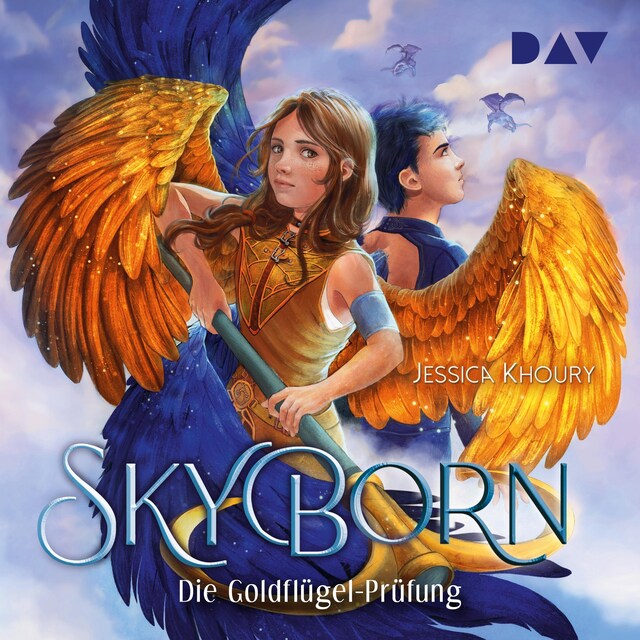 Buchcover für Skyborn – Teil 1: Die Goldflügel-Prüfung