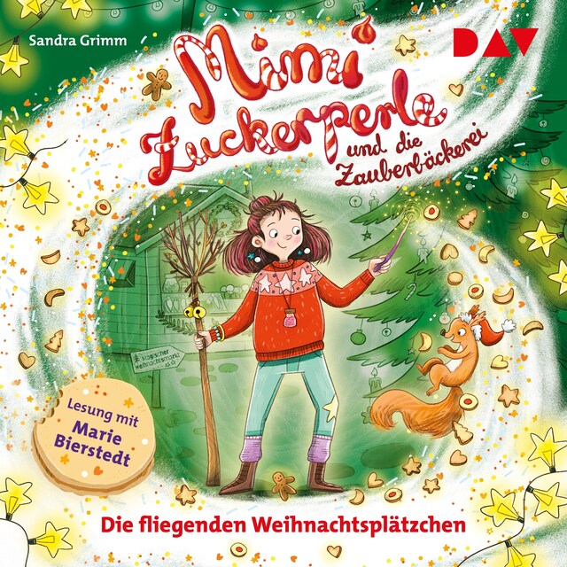 Buchcover für Mimi Zuckerperle und die Zauberbäckerei – Teil 2: Die fliegenden Weihnachtsplätzchen