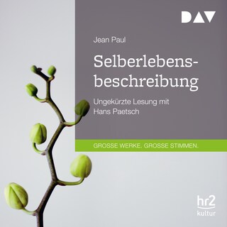Selberlebensbeschreibung als Hörbuch