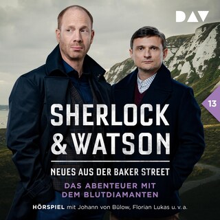 Sherlock & Watson – Neues aus der Baker Street: Das Abenteuer mit dem Blutdiamanten (Fall 13) als Hörbuch