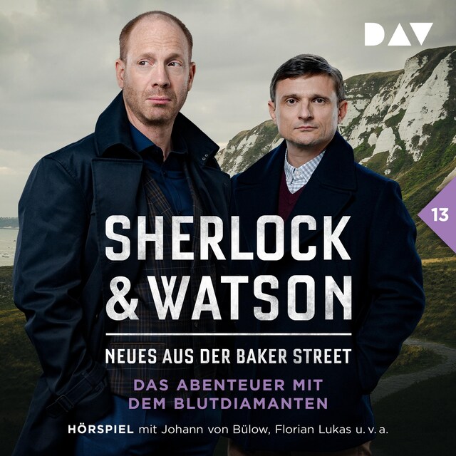 Buchcover für Sherlock & Watson – Neues aus der Baker Street: Das Abenteuer mit dem Blutdiamanten (Fall 13)