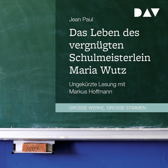 Buchcover für Das Leben des vergnügten Schulmeisterlein Maria Wutz