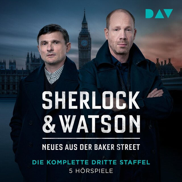 Buchcover für Sherlock & Watson – Neues aus der Baker Street. Die komplette dritte Staffel