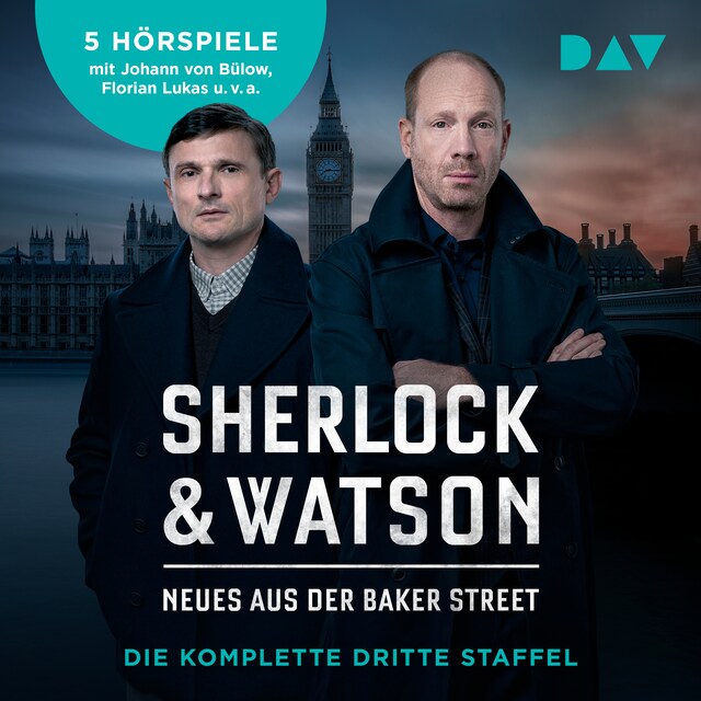 Buchcover für Sherlock & Watson – Neues aus der Baker Street. Die komplette dritte Staffel