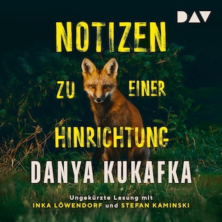 Notizen zu einer Hinrichtung als Hörbuch