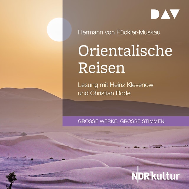 Buchcover für Orientalische Reisen