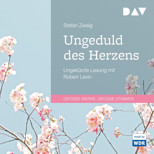 Buchcover für Ungeduld des Herzens