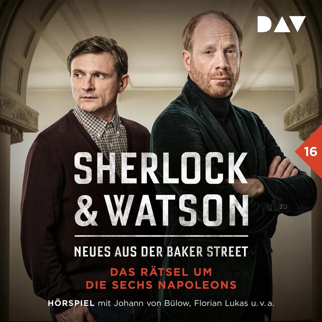 Buchcover für Sherlock & Watson – Neues aus der Baker Street: Das Rätsel um die sechs Napoleons (Fall 16)