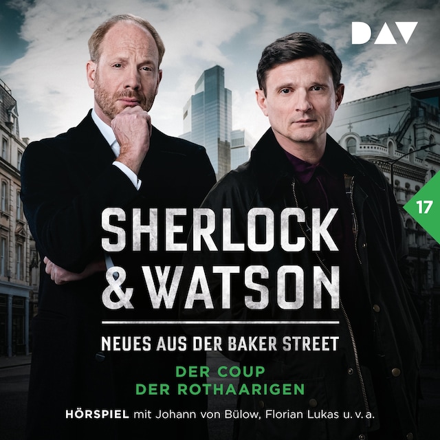 Buchcover für Sherlock & Watson – Neues aus der Baker Street: Der Coup der Rothaarigen (Fall 17)