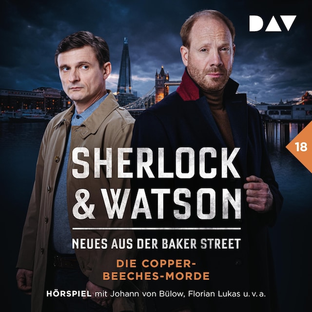 Buchcover für Sherlock & Watson – Neues aus der Baker Street: Die Copper-Beeches-Morde (Fall 18)