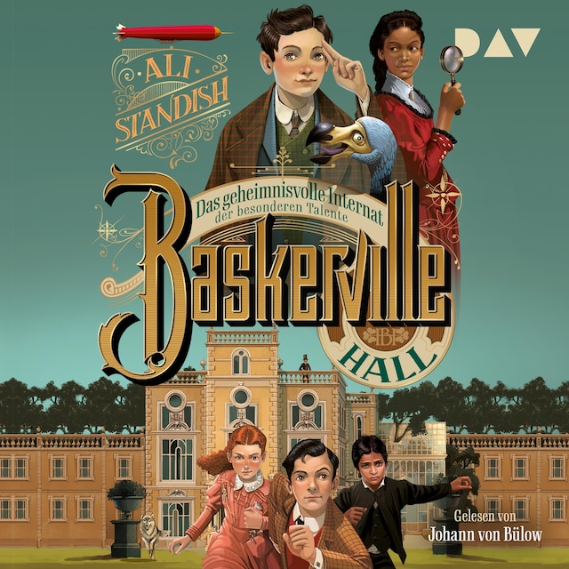 Buchcover für Baskerville Hall – Das geheimnisvolle Internat der besonderen Talente (Teil 1)