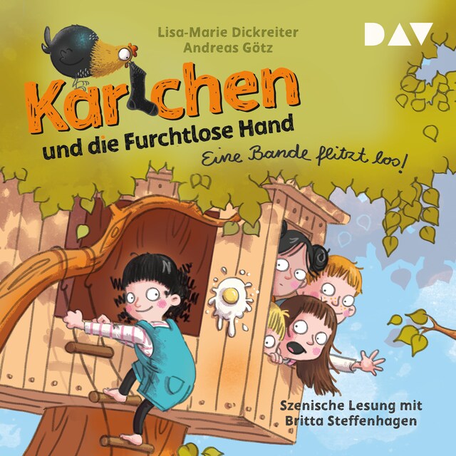 Buchcover für Karlchen und die Furchtlose Hand – Teil 1: Eine Bande flitzt los!