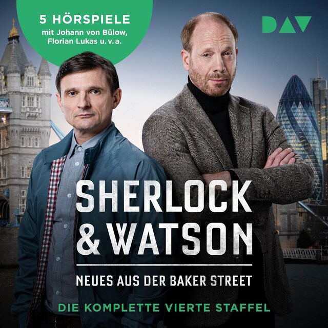 Buchcover für Sherlock & Watson – Neues aus der Baker Street. Die komplette vierte Staffel