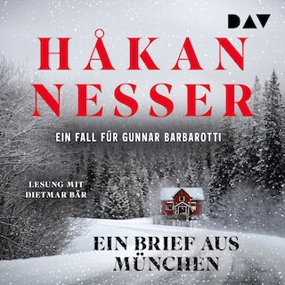 Ein Brief aus München. Ein Fall für Gunnar Barbarotti als Hörbuch