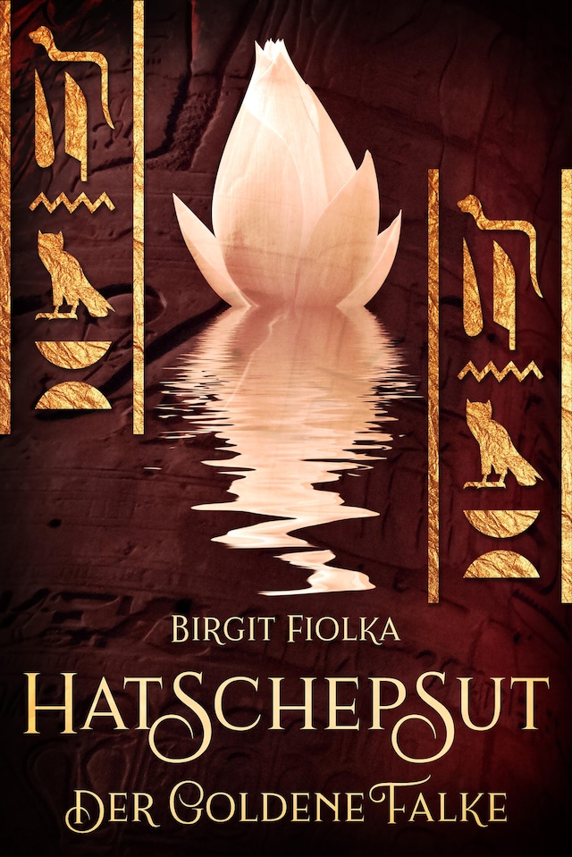 Book cover for Hatschepsut. Der goldene Falke