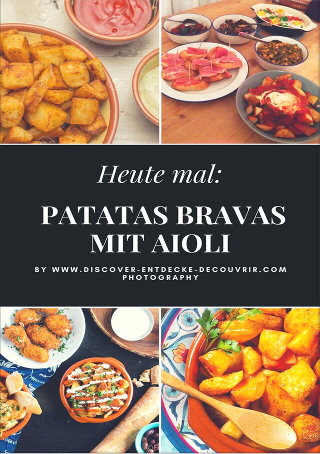 Buchcover für Heute: Patatas Bravas mit Aioli