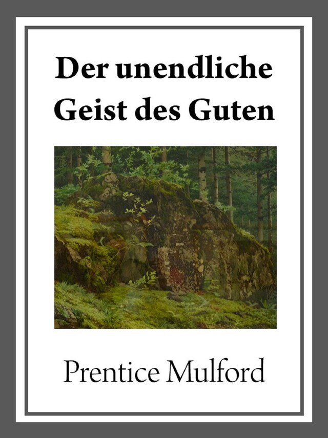 Book cover for Der unendliche Geist des Guten