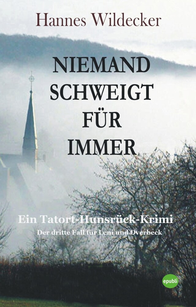 Buchcover für Niemand schweigt für immer