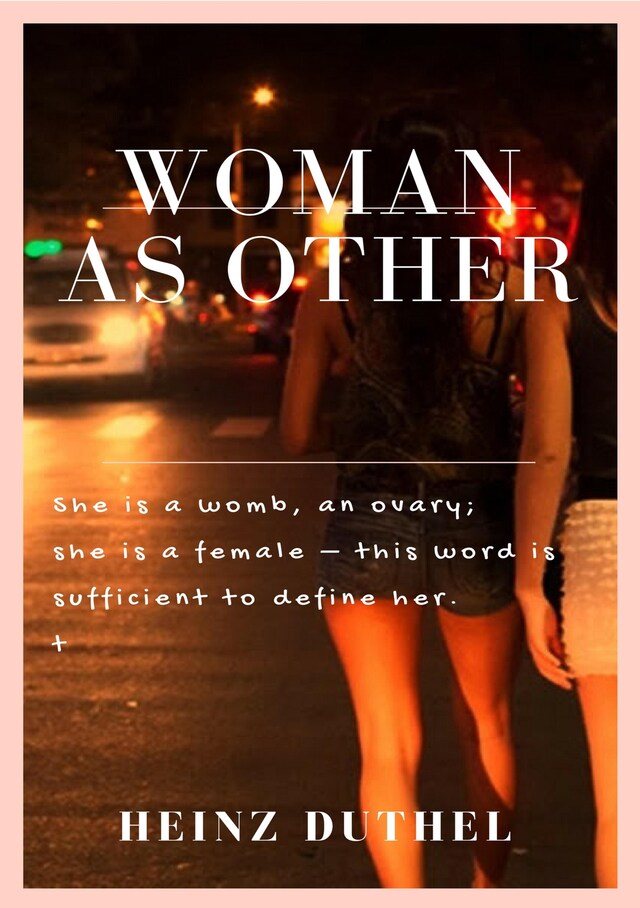 Portada de libro para Woman as Other.