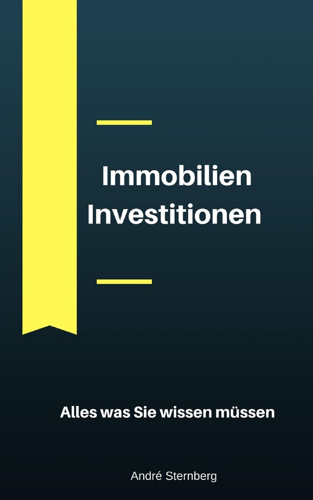 Buchcover für Immobilien Investitionen