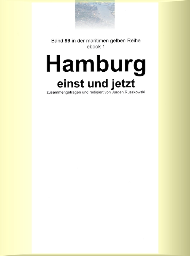Book cover for Hamburg einst und jetzt