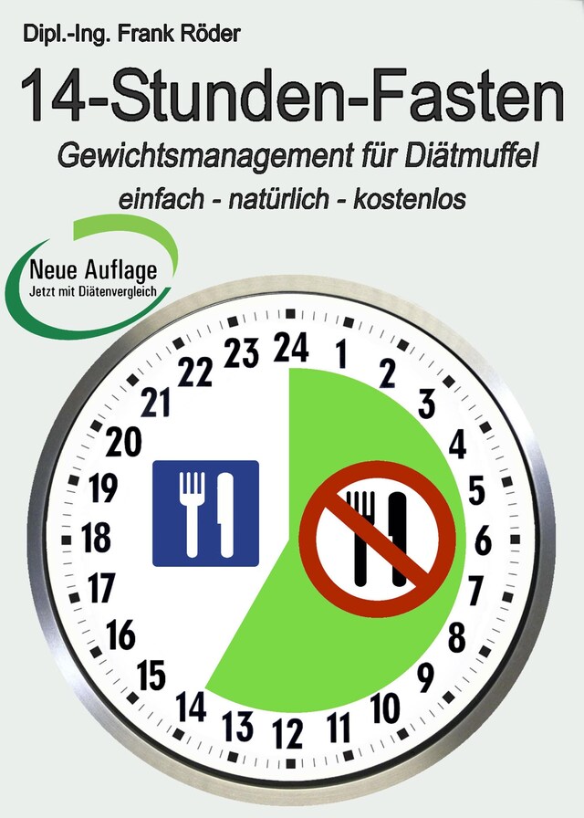 Kirjankansi teokselle 14-Stunden-Fasten