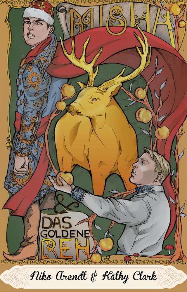 Copertina del libro per Misha und das goldene Reh