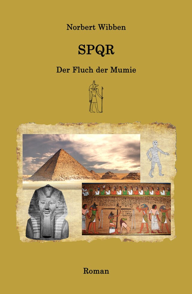 Buchcover für SPQR - Der Fluch der Mumie