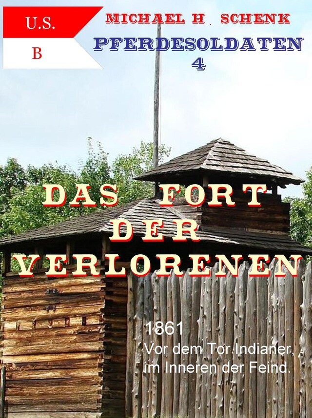 Buchcover für Pferdesoldaten 4 - Das Fort der Verlorenen