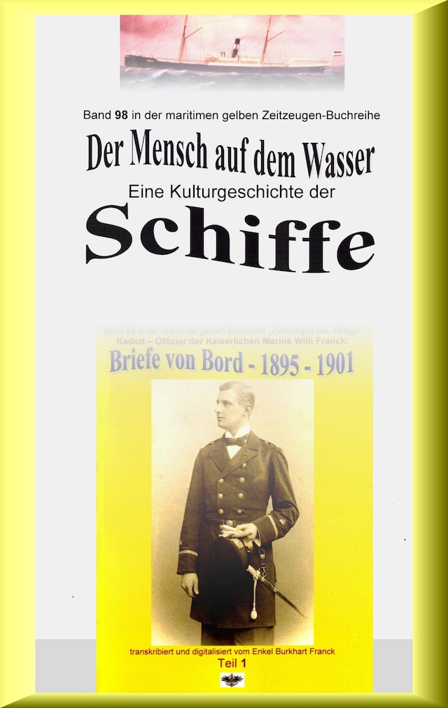 Book cover for Der Mensch auf dem Wasser - Kulturgeschichte der Schiffe