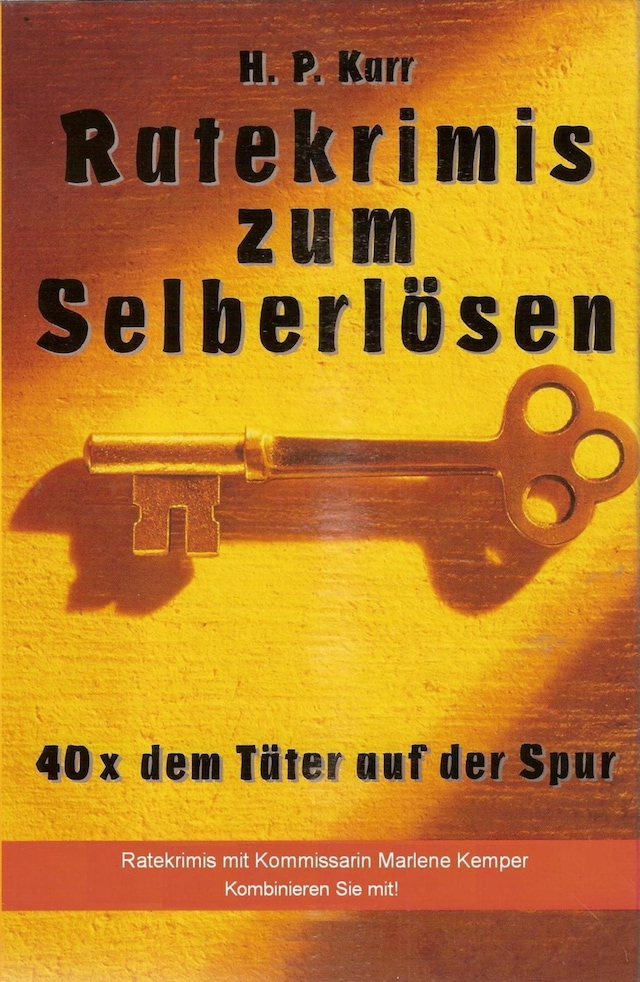 Book cover for Ratekrimis zum Selberlösen : 40 x dem Täter auf der Spur
