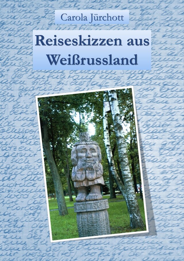 Buchcover für Reiseskizzen aus Weißrussland