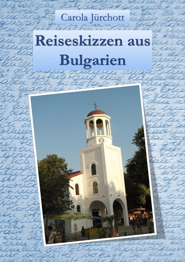 Buchcover für Reiseskizzen aus Bulgarien