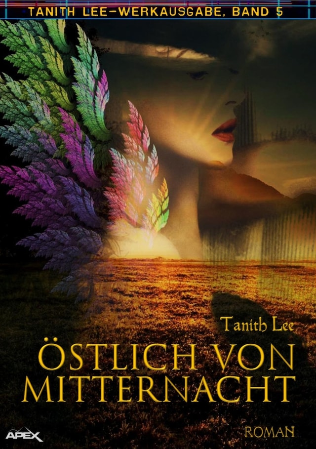 Kirjankansi teokselle ÖSTLICH VON MITTERNACHT