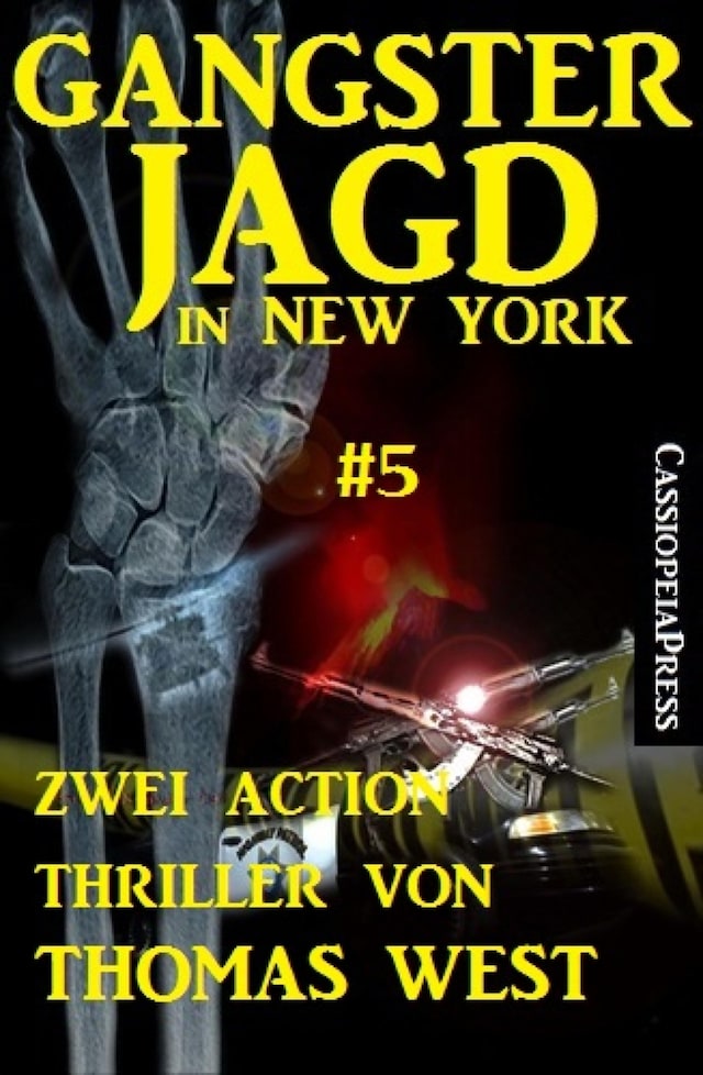 Book cover for Gangsterjagd in New York #5: Zwei Action Thriller