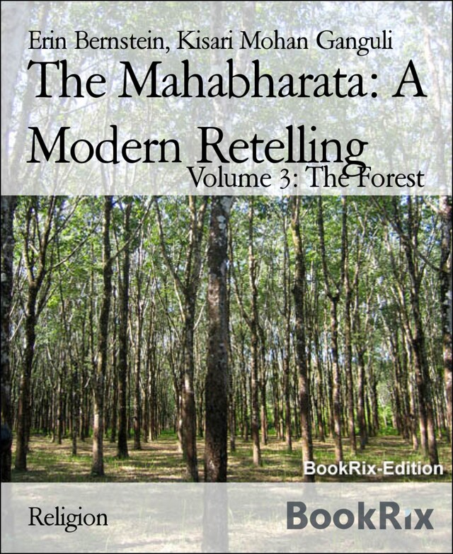 Book cover for The Mahabharata: A Modern Retelling