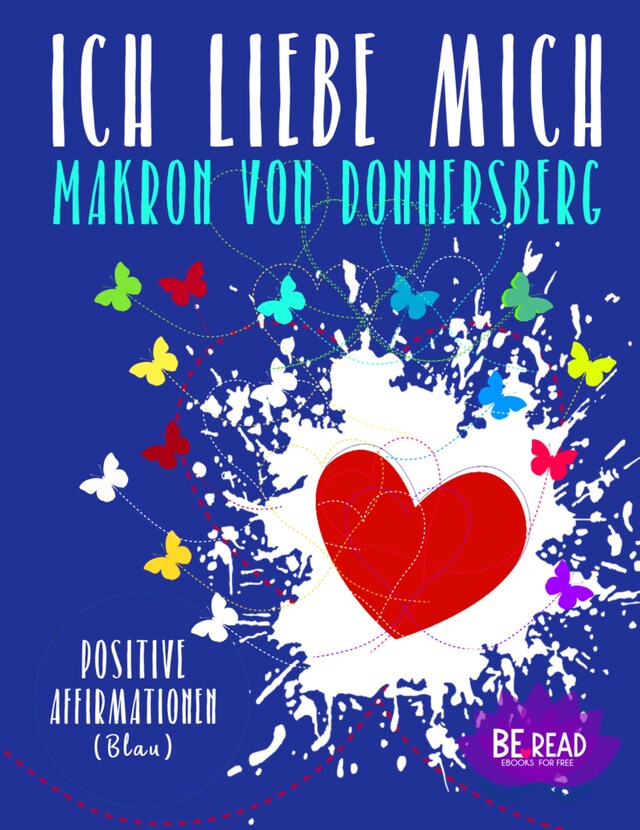 Buchcover für Ich liebe mich ...  (Blau)