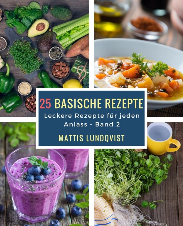 Bokomslag för 25 basische Rezepte