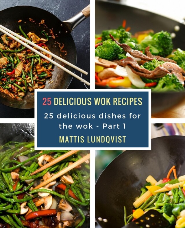 Boekomslag van 25 delicious wok recipes