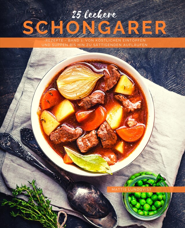 Buchcover für 25 Leckere Schongarer-Rezepte - Band 1