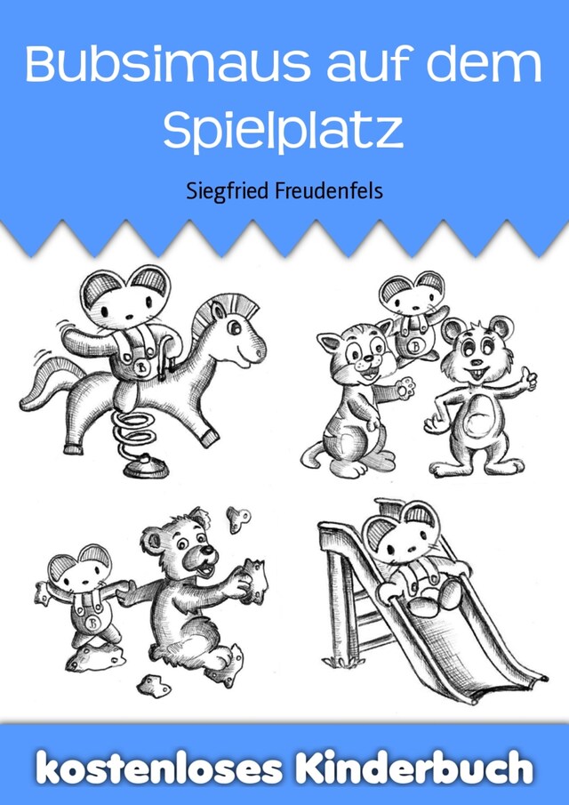 Buchcover für Bubsimaus auf dem Spielplatz