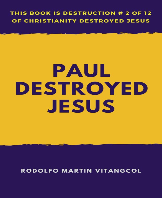 Buchcover für Paul  Destroyed  Jesus